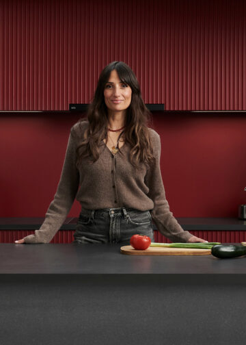 Melanie Winiger becomes the new face of AEG Switzerland